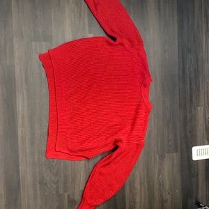 Dynamite red sweater